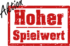 Aktion hoher Spielwert. Wir präsentieren euch aktuelle Spiele, die besonders spielwert sind. Das komplette Sortiment gibt es ab sofort in unserem Laden. Brettspiele, Kinderspiele, Familienspiele